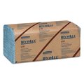 Wypall Towels & Wipes, Light Blue, Paper, 224 Wipes, 9.1" x 10.25", Unscented, 10 PK KCC 05123